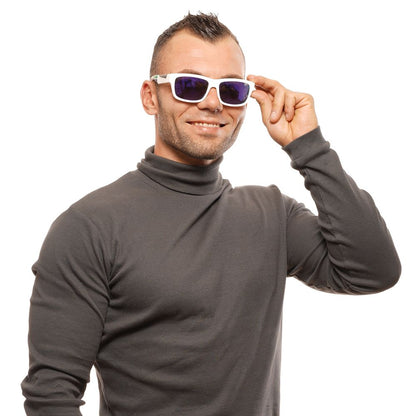 Bolle White Unisex Sunglass